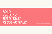 Zolda Script + Sans Family | 7 Fonts, a Sans Serif Font by 160 Studio (Thumbnail 5 of 23)