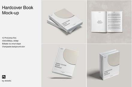 Hardcover Book Mockup