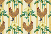 8 patterns Farmhouse set, a Pattern Graphic by NayaChu (Thumbnail 3 of 20)