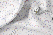 Watercolor Unicorn Seamless Patterns, a Pattern Graphic by Oksana Dovhopol Art (Thumbnail 3 of 15)