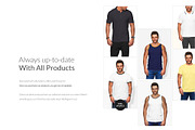 Men Tank Mock-ups Set FREE DEMO, a Books & Magazine Mockup by Apparel_Mockups (Thumbnail 20 of 24)
