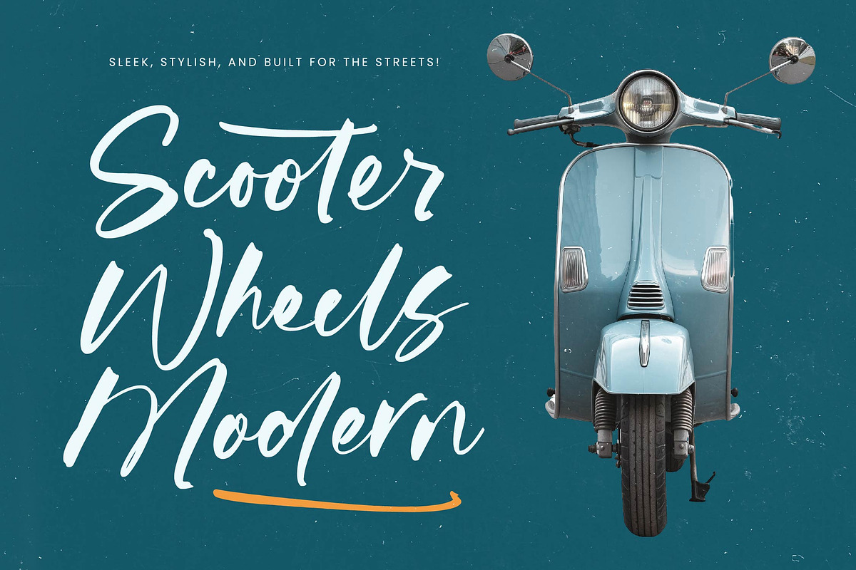 Whitela Akuatic - Bold Brush Font, a Script Font by stylishtype.co (Photo 13 of 20)
