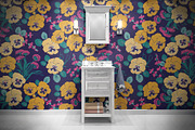 Colorful Pansies Floral Pattern, a Pattern Graphic by StudioGlouna (Thumbnail 9 of 9)