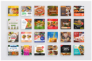 48 Instagram Food Banners, a Social Media Template by Studio Siv (Thumbnail 3 of 7)