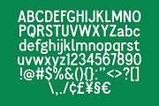 Roadway Country - Highway Font, a Sans Serif Font by Viswell (Thumbnail 10 of 10)