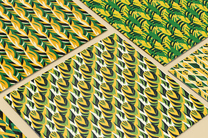 20 Seamless Jamaica-inspired Pattern