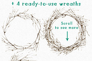 Winter Forest Watercolor Set, a Decorative Illustration by WBS Design (Thumbnail 3 of 6)