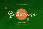 Sweet Croosh Script Font, a Script Font by Grontype (Thumbnail 7 of 9)
