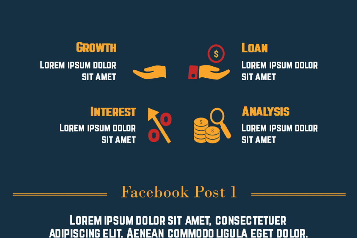 Facebook Post 1 PowerPoint template, a Social Media Template by Yes ...
