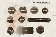 Watercolor brushes set for Procreate, a Brush Add-On by Eliza Moreno Illustration (Thumbnail 2 of 3)