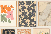 Modern Abstract Wall Art Prints, a Background Graphic by Artemsky (Thumbnail 4 of 11)