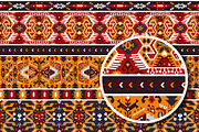 Decorative Tribal Aztec Pattern, a Pattern Graphic by tomuato (Thumbnail 2 of 4)