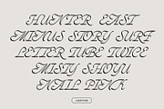 ED - Sonar Typeface, a Script Font by Emyself Design (Thumbnail 8 of 12)