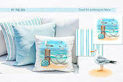 Sea Clipart. Patterns & Seascapes, a Person Illustration by MariArtySpace (Thumbnail 13 of 15)