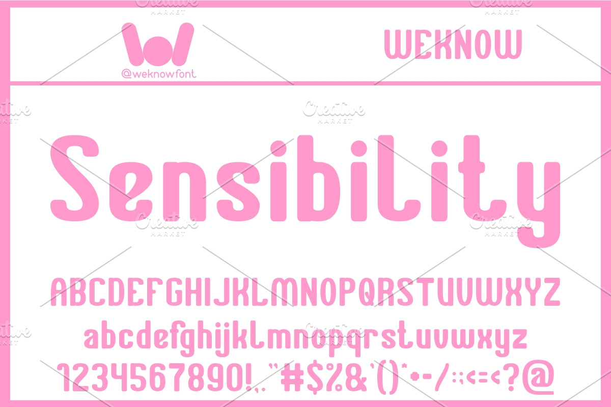Ameliorate font, a Sans Serif Font by weknow (Photo 3 of 5)