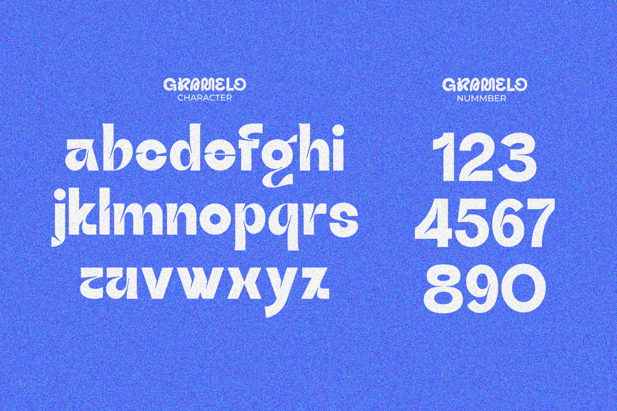 Gramelo, a Sans Serif Font by zaaintype (Photo 9 of 10)