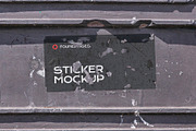 47 sticker mockup bundle vol 2, a Product Mockup by FoundImages (Thumbnail 38 of 50)