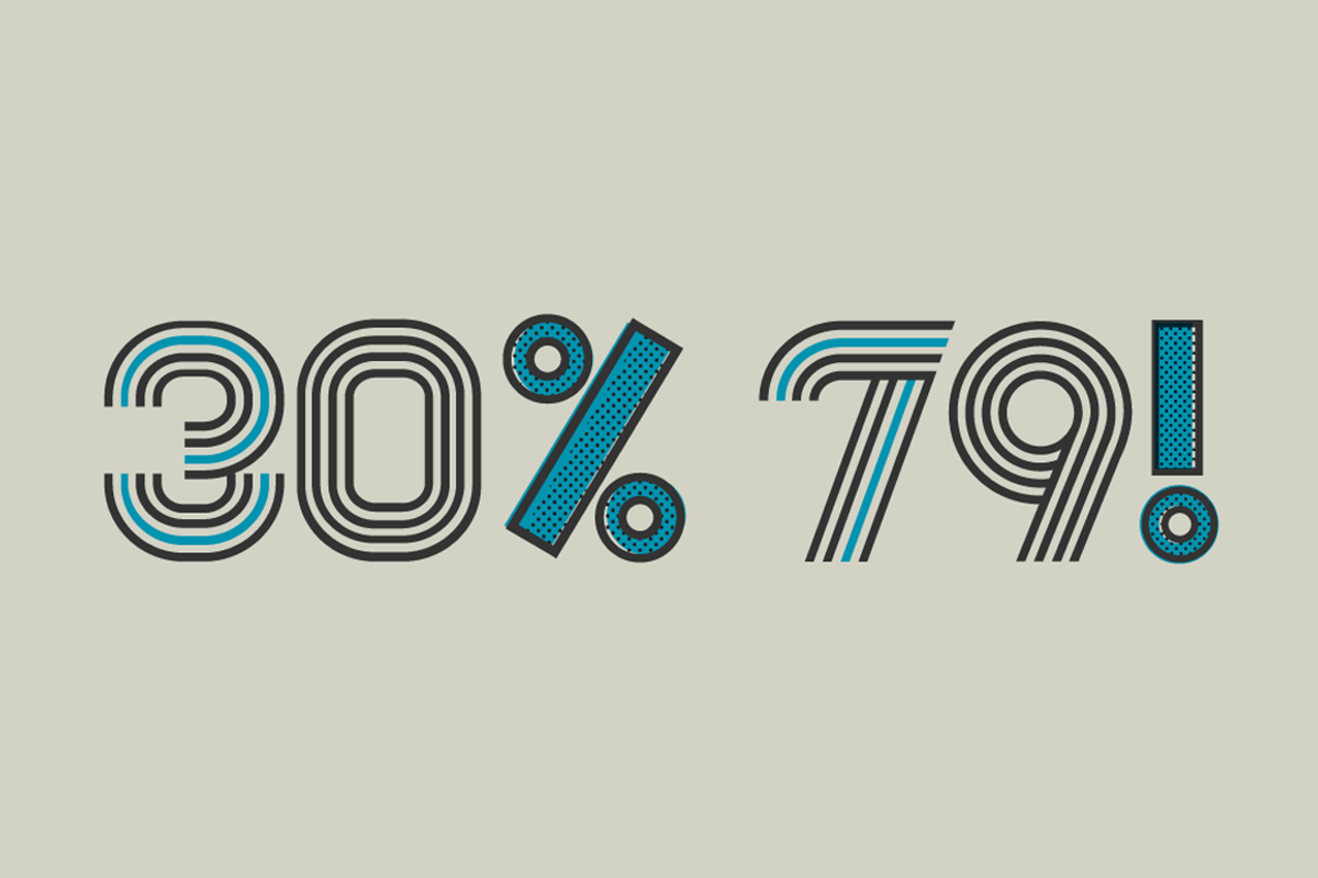 0261 - Numbers Font preview 5