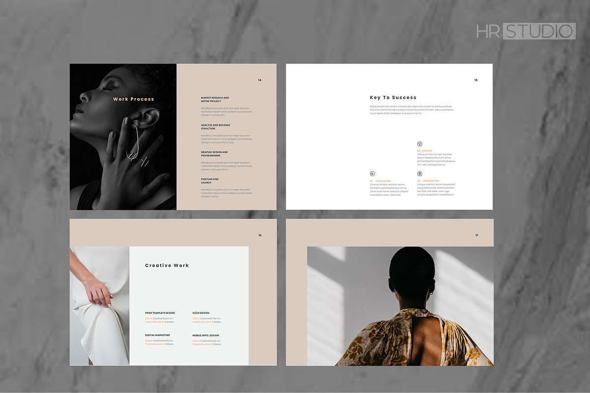 Project Proposal | Adobe InDesign, a Brochure Template by HR Studio (Photo 5 of 8)