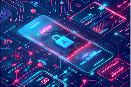 Smartphone showing login screen with, a Technology Photo by Ylivdesign