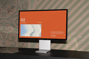 Vintage Studio Display Mockup LUX-02