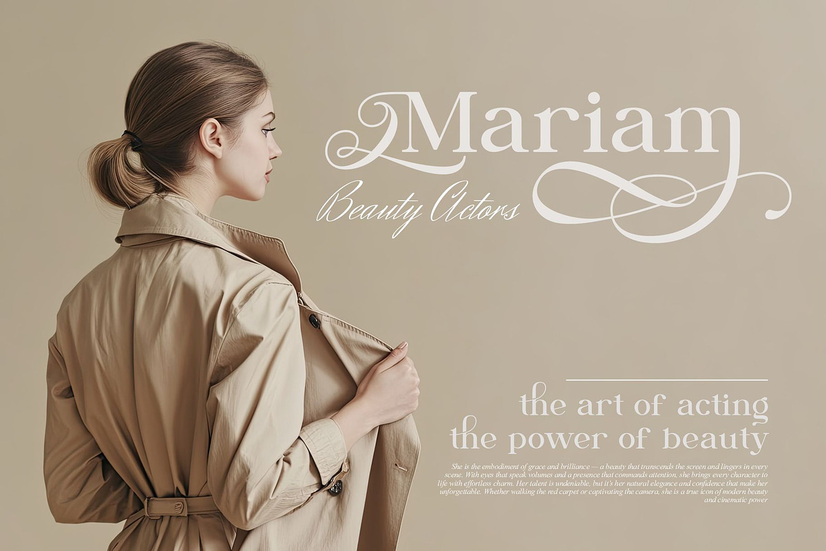 Daisya || Modern Serif Font, a Serif Font by Ermedia Studio (Photo 7 of 11)