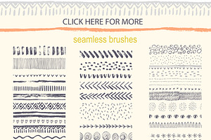 50%OFF! Whimsical Inky Brushes!