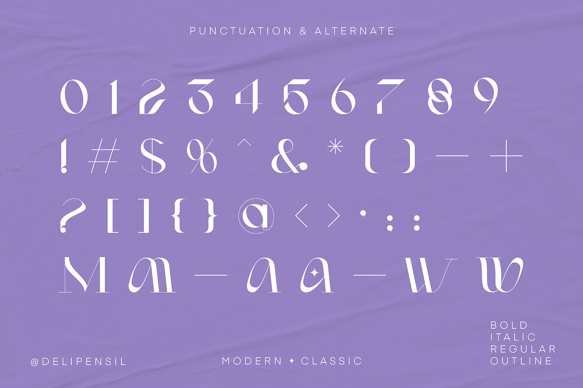 Doky Classic Modern Typeface, a Serif Font by delipensil (Photo 10 of 11)