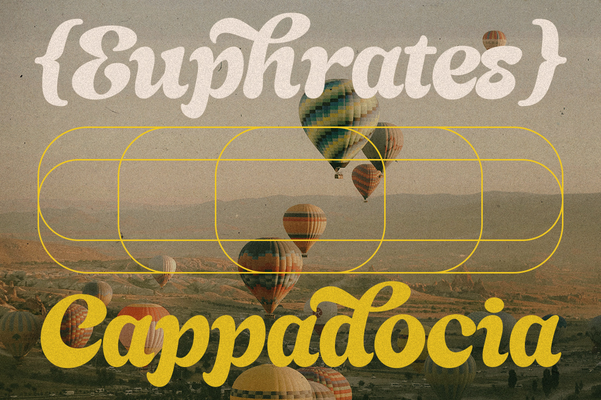 Night Empty - Italic Seventies Retro, a Sans Serif Font by Dharmas Foundry (Photo 4 of 15)