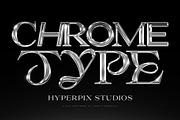 Chrome Text Effects Bundle 02, a Layer Style Add-On by Hyperpix Productions (Thumbnail 29 of 48)