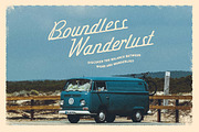 Hustle Trip Vintage Monoscript, a Script Font by Letterhend Studio (Thumbnail 9 of 9)