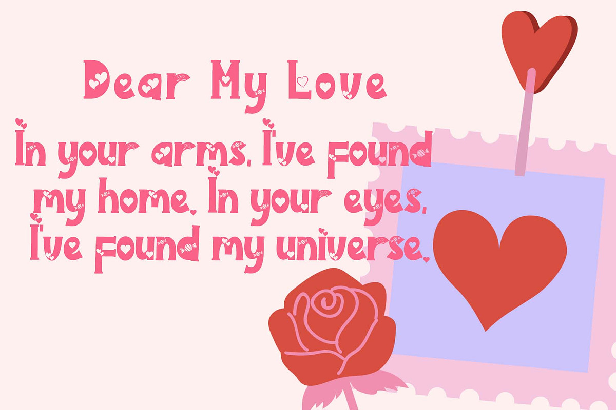Anetha Valentine, a Handwritten Font by Yoga Letter (Photo 2 of 6)