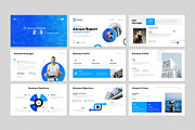 Annual Report Presentation Template, a Presentation Template by GenerousArt (Thumbnail 2 of 8)