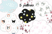 Cats. Vector set, an Animal Illustration by Anyuka (Thumbnail 5 of 6)