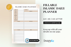 Muslim Daily Planner