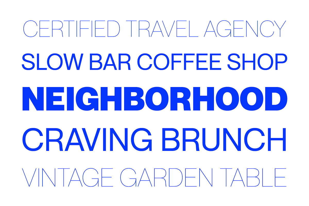 Standerd - Modern Grotesk, a Sans Serif Font by Craft Supply Co. (Photo 4 of 8)
