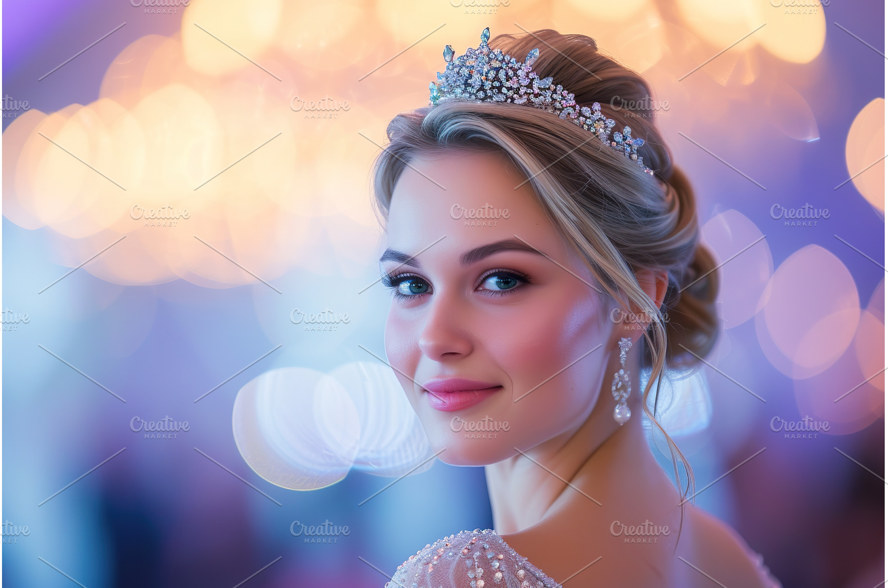 Elegant young female bride with, a Beauty & Fashion Photo by Lermont51
