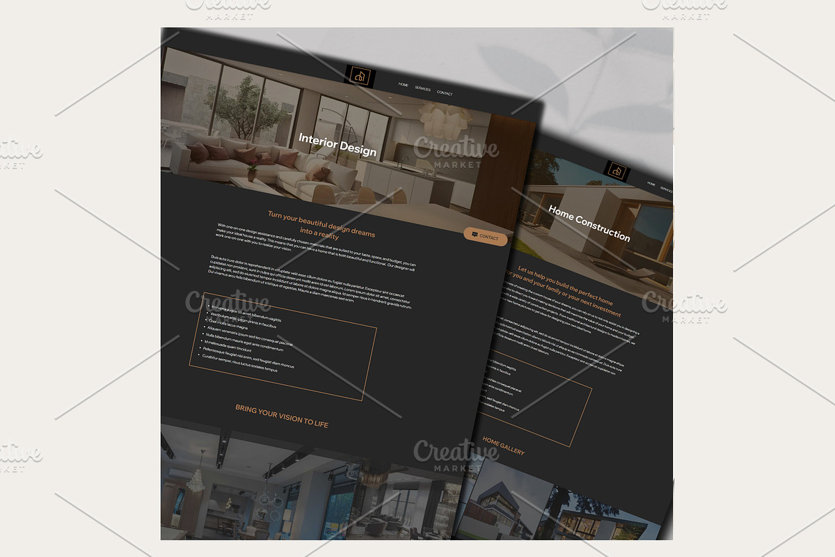 Wix Website Template Architect, a Wix Template by Lovely.Dizajnera (Photo 3 of 6)