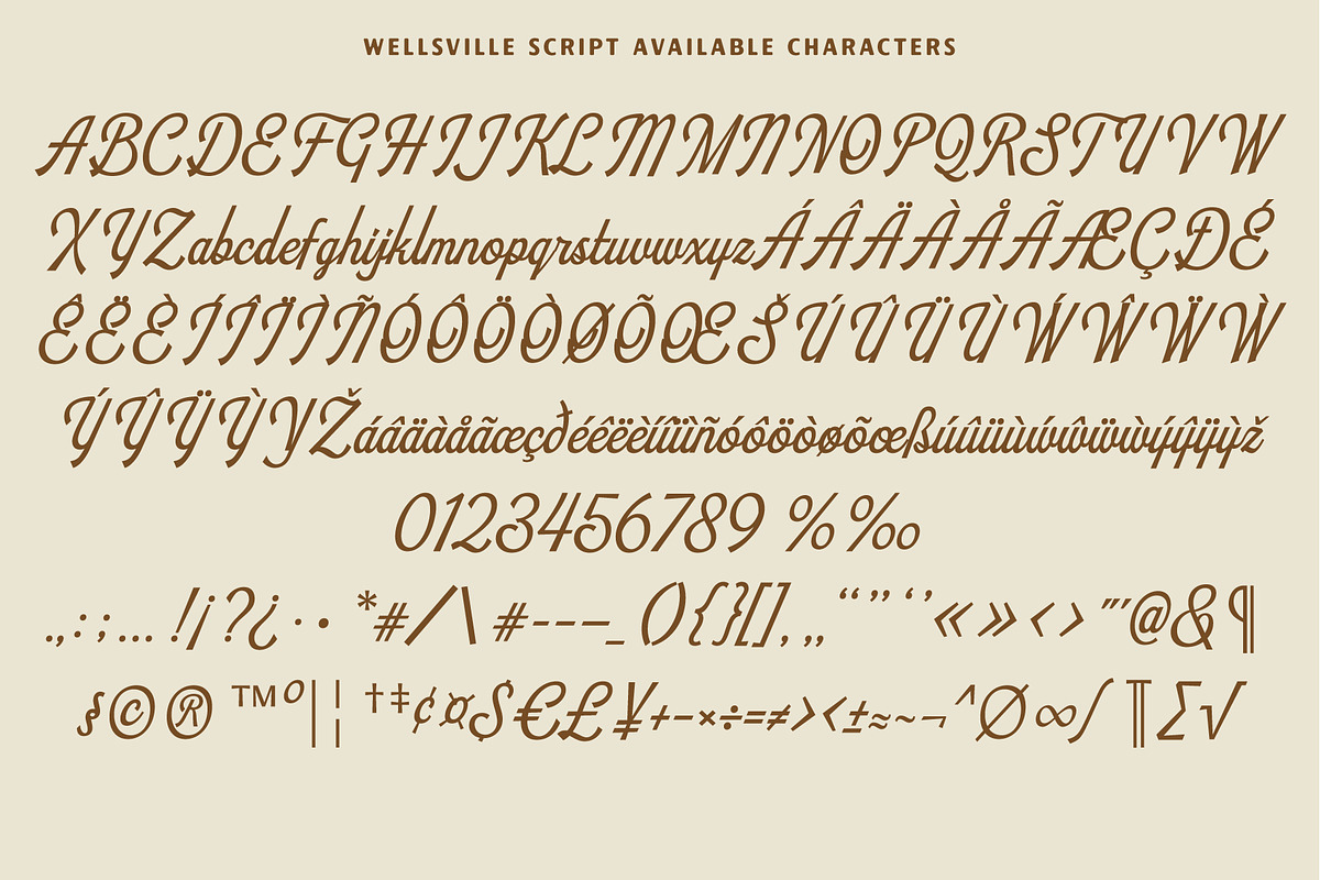 Wellsville Font Duo, a Script Font by Adam Fathony (Photo 17 of 18)