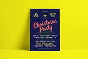 Christmas Party Flyer, a Flyer Template by herutage (Thumbnail 3 of 4)
