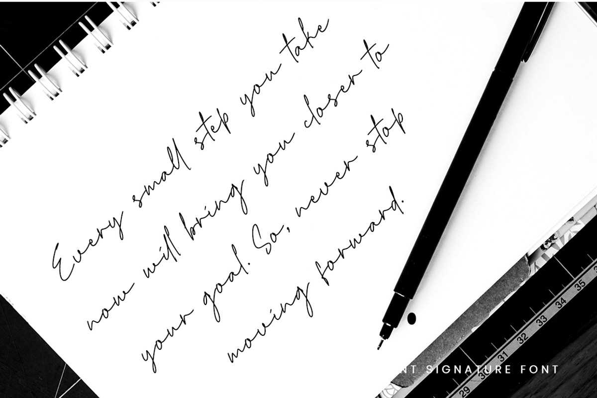 Yaitert, a Handwritten Font by Gatype (Photo 8 of 10)