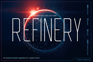 Refinery Typeface + Icons