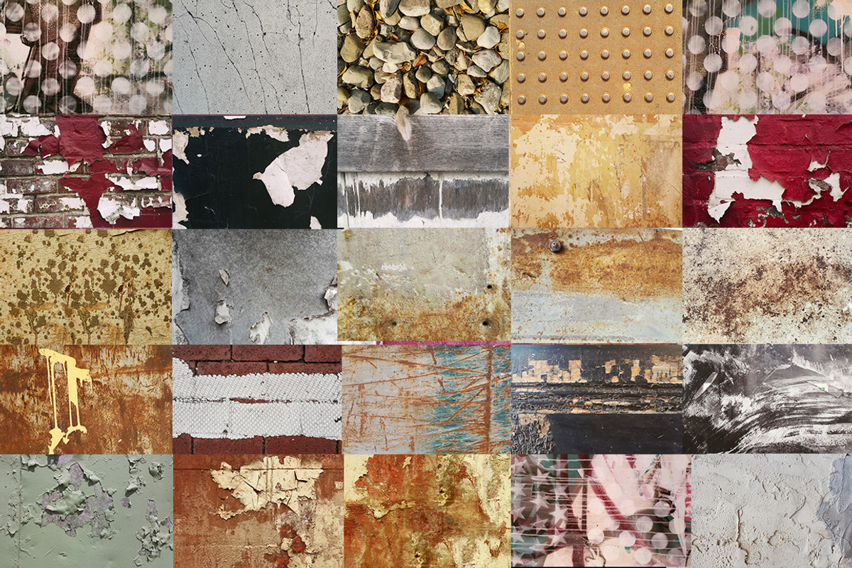Urban Grunge V.05 Textures, a Texture Graphic by Posh Papers & Patterns (Photo 2 of 5)