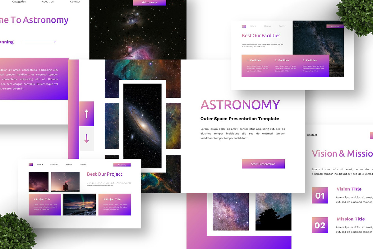 Astronomy - Outer Space Google Slide, a Presentation Template by Deepslide Studio (Photo 5 of 6)