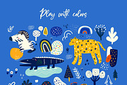 Childish collection, an Animal Illustration by MoleskoStudio (Thumbnail 7 of 21)