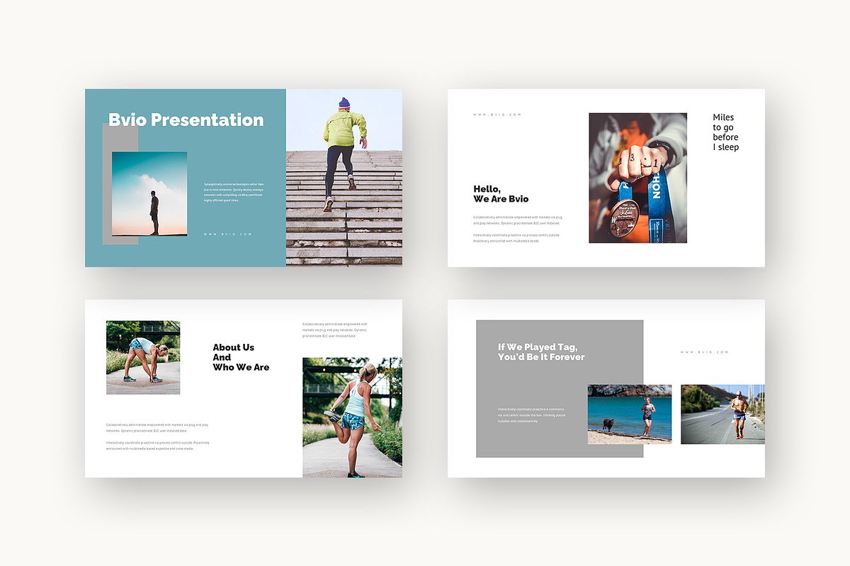 Bvio : Running Event Google Slides, a Presentation Template by Punkl Camp (Photo 2 of 16)