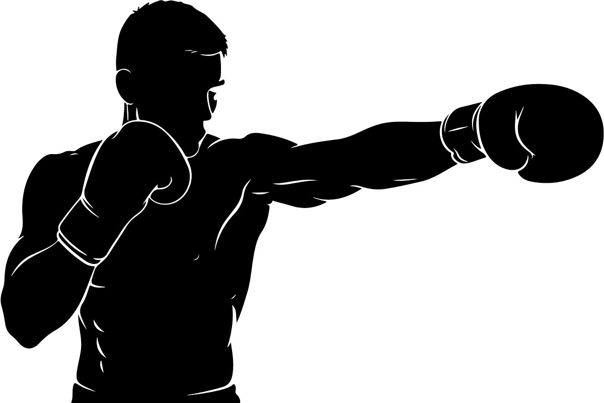 Boxing Fighter Silhouette Bundle, an Illustration by Designs_River (Photo 8 of 31)