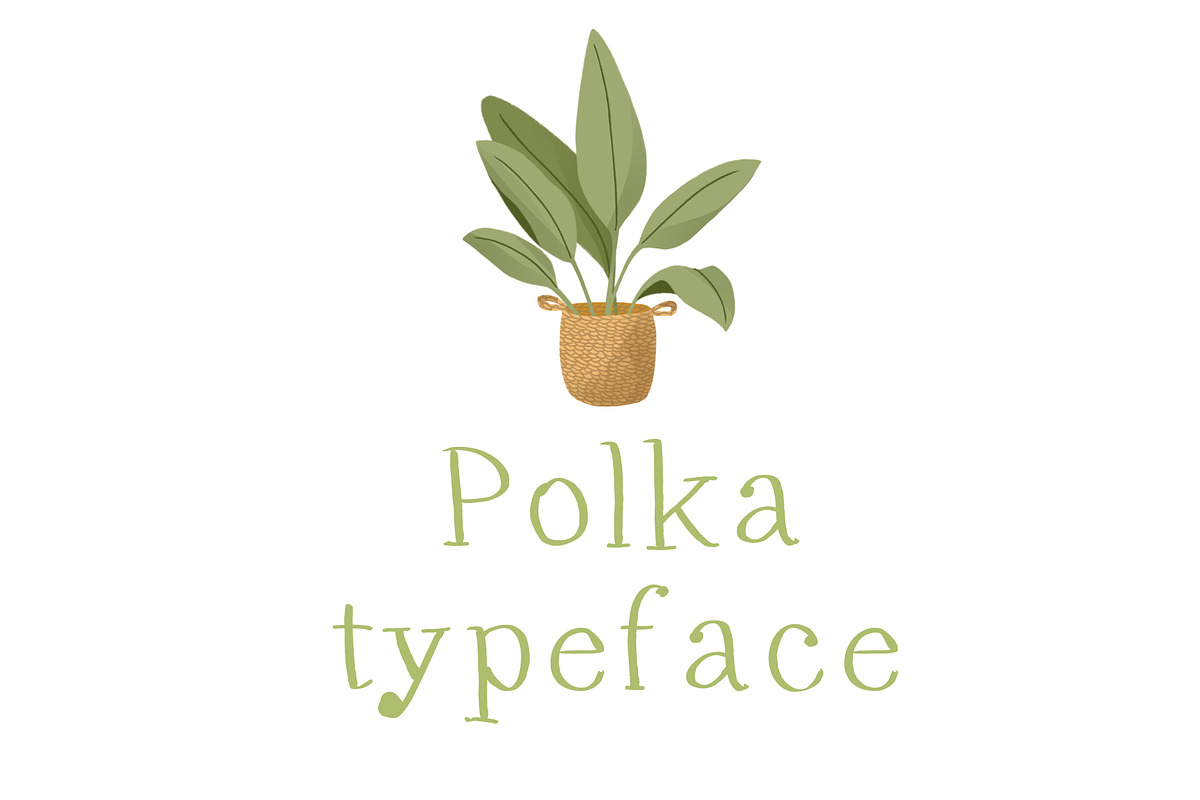'Polka' minimal font, a Sans Serif Font by Brunch Club Design (Photo 2 of 5)