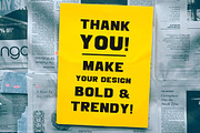 POSTER Sans Serif Font Family, a Sans Serif Font by Anna Zakharchenko (Thumbnail 13 of 13)