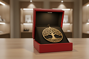Romantic Wooden Laser Cut Earring, an Object Graphic by Designer_Momina (Thumbnail 4 of 5)